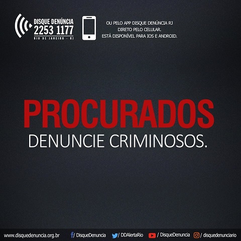 Informações ao WhatsApp do Portal dos Procurados do Disque Denúncia ajuda a polícia na prisão de um traficante do Estado do Ceará